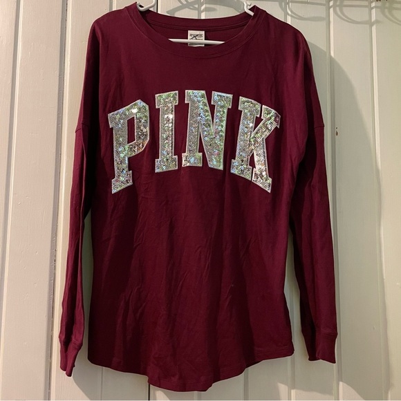 PINK Victoria's Secret Tops - VS. PINK bling tee-x-small EUC